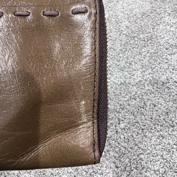 Hobo Leather HONOR Wallet Color MINK Retails For  $118 Mid Size - Picture 3 of 7
